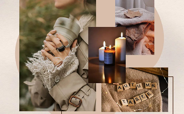 奶茶色微水泥，涂抹秋冬氛圍感